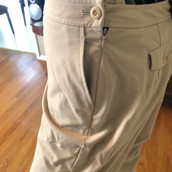 Talbots Khaki Stretch Pants, 16 - Picture 3 of 5